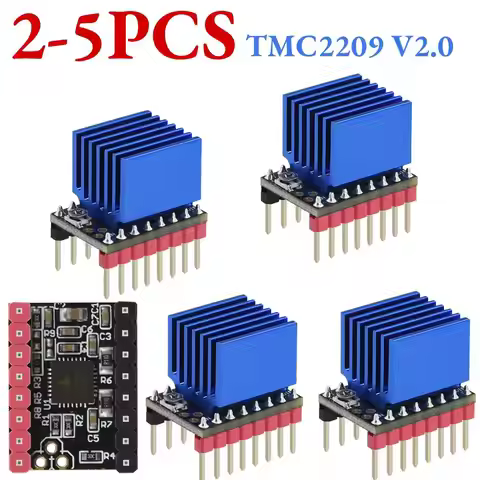 Silent Stepstick TMC2209 TMC2209 V2.0 Stepper Motor Driver Ultra Silent Stepsticks with Heatsink Sup