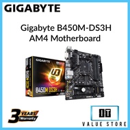 Gigabyte B450M DS3H AM4 Micro-ATX Motherboard (GA-B450M-DS3H)