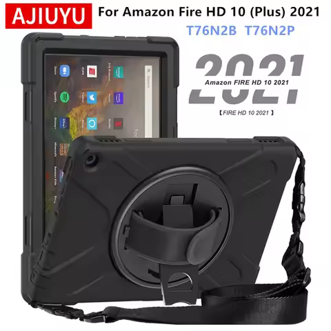 Case For Amazon Kindle Fire HD 10 HD10 Plus 2021 10.1 inch Tablet kids Heavy Duty Rugged Shockproof