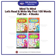 【PME Bookshop】 Mind to Mind: Lets Read & Write My First 100 Words (3 4 5 & 6 Letter Words)