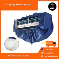 Reusable Aircon Cleaning Canvas Wash Bag | Aircond Wash Cover tool Suitable For 1.0hp - 3.0hp Aircond Size