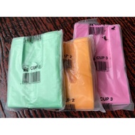 Pemegang Cawan Cup Holder 100pcs± 50pcs+- Roti John 1cup 2cup 3cup Plastik T Plastic T Bag 12oz 16oz