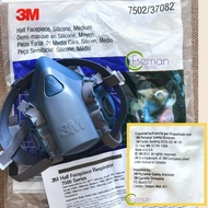 3m 7502 Half Face Respirator Body Only Reusable Silicone Mask can be used 5N11 N95 6001 6003 6006 70