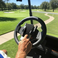 BKPP1 Golf Cart Phone Holder Golf Cart Accessories Golf Cart Steerings Wheel Phone Mount Golf  for M