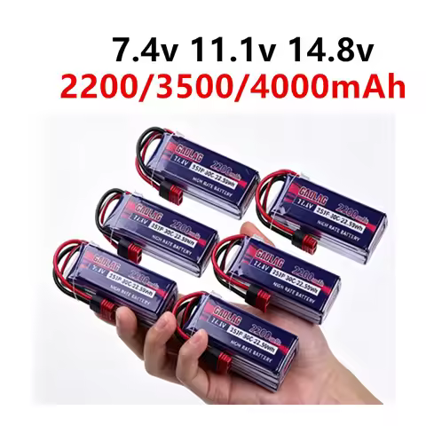 For MJX Hyper Go 16207 16208 14301 14302 14303 H16P H16E H16GT H16BM 7.4V 11.1V 14.8V 2200mAh 3500mA