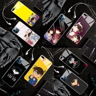 for OPPO A3s A5 A5s A7 AX5s AX7 F5 A73 F7 F9 Pro Tempered glass case L93 Detective Conan