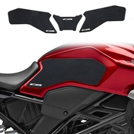 For CB250R CB 250R CB300R CB 300R Non-slip Side Fuel Tank Stickers Waterproof Pad Rubber Sticker Bla