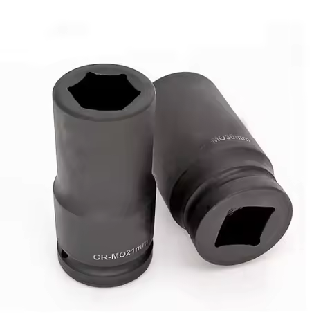 80mm Long 3/4 Inch Drive Impact Hex Socket 6 Point 17mm 18mm 19mm 20mm 21mm 22mm 23mm 24mm 25mm 26mm