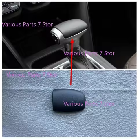 1pc for GAC Trumpchi GS4 GS8 Shift Handball Head Cover 6-speed 7-speed Carbon Fiber Wear resistant L