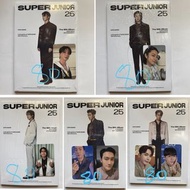 (小卡如圖，專輯僅拆) Super Junior 25 12輯 小卡 利特 金希澈 崔始源 金厲旭 曹圭賢 Leeteuk Heechul Siwon Ryeowook Kyuhyun 