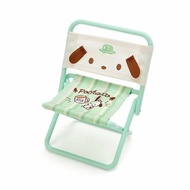 Japan Sanrio - Pochacco PC狗 日版 迷你 沙灘 折疊椅 摺櫈 擺設 帕恰狗 2022年 (露營系列)