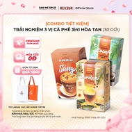 [FREE CANVAS BAG] Combo of 3 Boxes of Instant Coffee with BOLD Coconut Milk / BOLD Durian / BOLD Ice