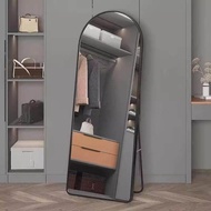 Semicircle Floor Mirror Living Room Girls Bedroom Full Body Dressing Mirror Style Dormitory Semicirc