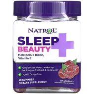 美國Natrol 美容睡眠 含膠原蛋白及生物素 60粒軟糖