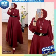 SJ Baju Gamis Wanita Gamiss s Bj Gsmis Bsju Ghamis Kondangan Dress