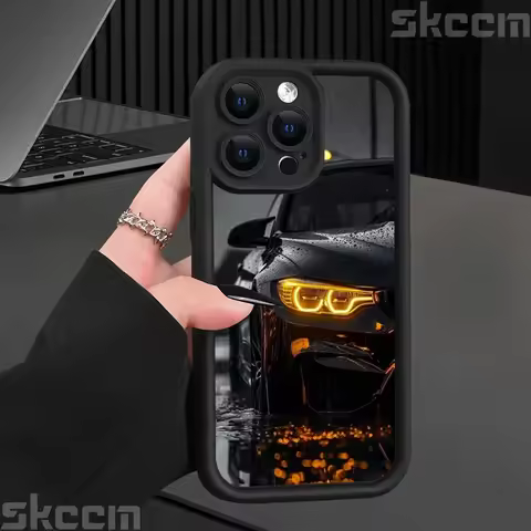 Fashions Car Pattern Silicone Phone Case For iPhone 16 Pro Max 15 14 11 12 13 7 8 16 Plus XS X XR Ma