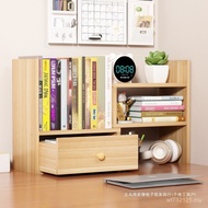 Storage Storage with Drawer Simple Small Bookshelf Office Dormitory Desktop Storage Rack Student Des