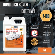 Nước rửa xe bọt tuyết chuyên dụng Car Shampoo 5L & Super Foam 5L cho ô tô xe máy (2 tùy chọn)