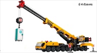City Mobile Construction Crane Excavator Building Blocks MOC 60409 60324 60420 ประกอบอิฐของขวัญของเล