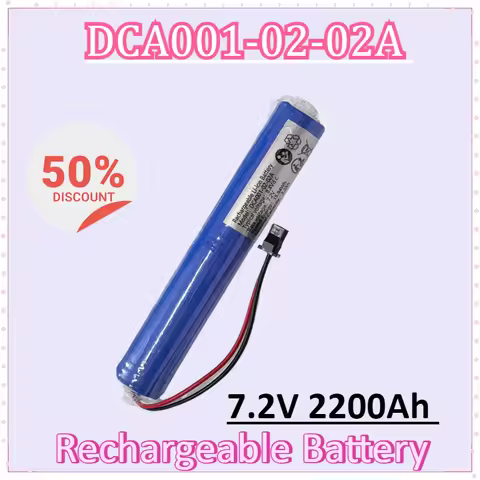 New DCA001-02-02A 7.2V 2200Ah 15.84Wh Rechargeable Lithium Battery Packs