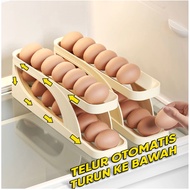 2 Tier Egg Rack Egg Tray Storage Automatic Egg Storage Contains 15 | Egg Organizer