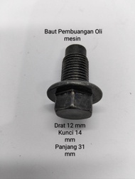 Baut Karter/ Baut Oli Avanza Xenia ORI (90043-41087)