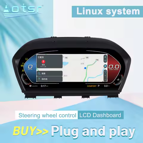 2024 Latest 12.3'' Original Digital LCD Dashboard For BMW 3 Series E90 E91 E92 E93 Cluster instrumen