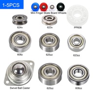1-5pcs Miniature Ball Bearings: 623v/624v/623zz/608z/608zz/625zz/628zz PP608 Universal Transfer Bear