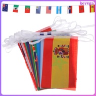 1 Set of Countries String Flag International Flag Banner Country Flag Banner Party Decor  kevvga
