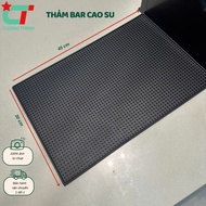 Rubber Bar Mat 45x30cm - 15x30cm