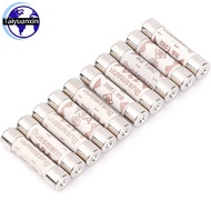 【♚】20PCS BS1362 6*25mm Ceramic Tube Fuse 1A 2A 3A 5A 10A 13A 15A 20A British Fues Domestic House Hol