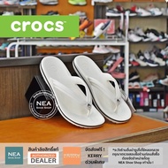 [ลิขสิทธิ์แท้] Crocs Crocband Flip [U] NEA รองเท้าแตะ คร็อคส์ แท้ รุ่นฮิต ได้ทั้งชายหญิง