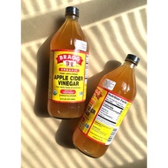 ขวดใหญ่👍ถูกที่สุด👍 Bragg Apple Cider Vinegar 946 ml หมดอายุ ปี25