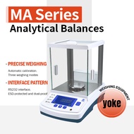 Youke Analytical Balance, 0.001g High Precision Electronic Balance, 0.0001g Resolution, 120g/220g Ra