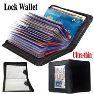 Credit Card Wallet Secure RFID Blocking Card Wallet ATM KTP etc. Simple Super Slim - Safe Card Stora