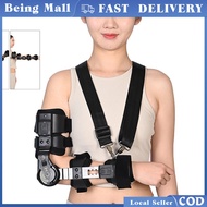Adjustable Hinged Elbow Brace Support Black Post OP Elbow Brace Stabilizer Splint