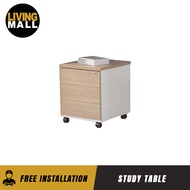 Living Mall Kyoto Multi Table Study Computer Table With Mobile Pedestal Drawer