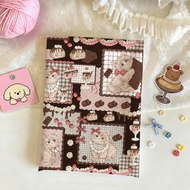 Chocolate Ragdoll Cat Velvet Fabric 90x60 120x80 DIY Pet Craft Doll Cloth Table Decor Cute Mat