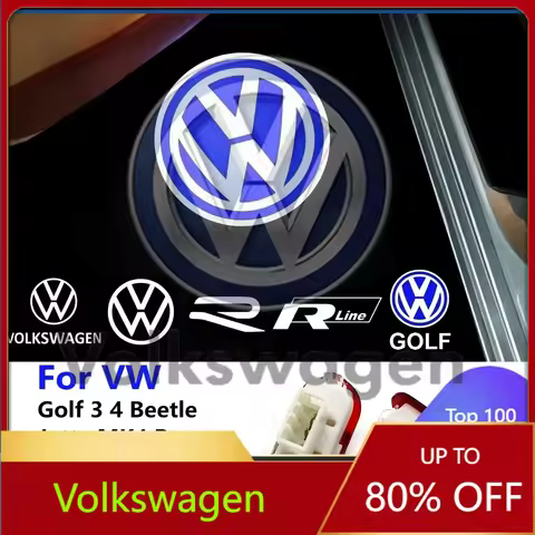 For VW Volkswagen Jetta MK5 Golf 2Pcs For VW Volkswagen Golf 3 4 Sharan Touran Lavida Caddy Beetle J