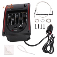 5-Band Tone Controls EQ Equalizer Tuner PS-500 5-Band Acoustic Guitar EQ Preamp Equalizer Pickup Aco