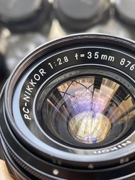 Nikon PC-Nikkor 35mm f2.8 移軸鏡  35mm f1.4 non ai