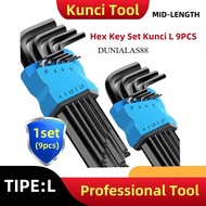 Tool L key Set 9PCS length 1.5-10mm sherlock L hex key complete set
