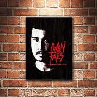 Iwan Fals OI Poster Kayu Pajangan Dekorasi Dinding Rumah Wall Decor