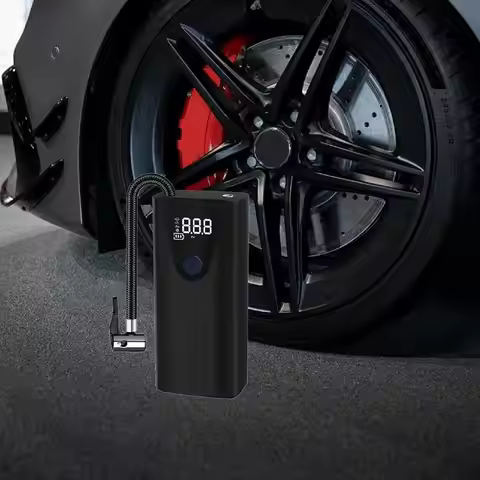 Car Tire Pump Rechargeable Air Pump Portable Inflator Pump Inflator Air Pump Tire Air Compressor Bik