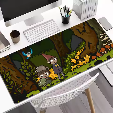 Cartoon O-Over the G-Garden W-Wall Cute Mouse Pad Gaming Computer Laptop Office Mouse Wrist Guard No