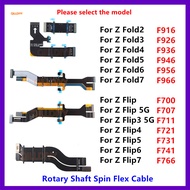 For Samsung Z Flip / Z Fold 2 3 4 5 6 7 Spin Axis Flex Main board Screen LCD Connection Rotary Shaft