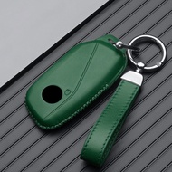 Leather Car Key Case Remote Cover Shell Holder Fob For BMW New 225i 325i 530i X1 i3 iX3 X5 120i X2 7