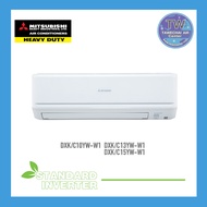 MITSUBISHI HEAVY DUTY แอร์ติดผนัง เฮฟวี่ดิวตี้ รุ่น STANDARD INVERTER  ( SRK-YW ) ขนาด 9000-24000 BT