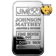 1 oz Johnson Matthey 999 Silver Bar