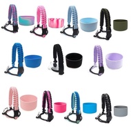 Braided Water Bottle Rope Set Silicone Boots Suitable for Montigo Water Bottle 14oz/18oz/32oz
